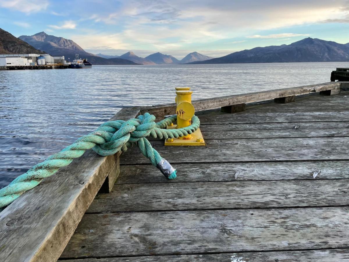 1. Etg I Dampskipsbrygga, Lodingen Havn Exterior foto